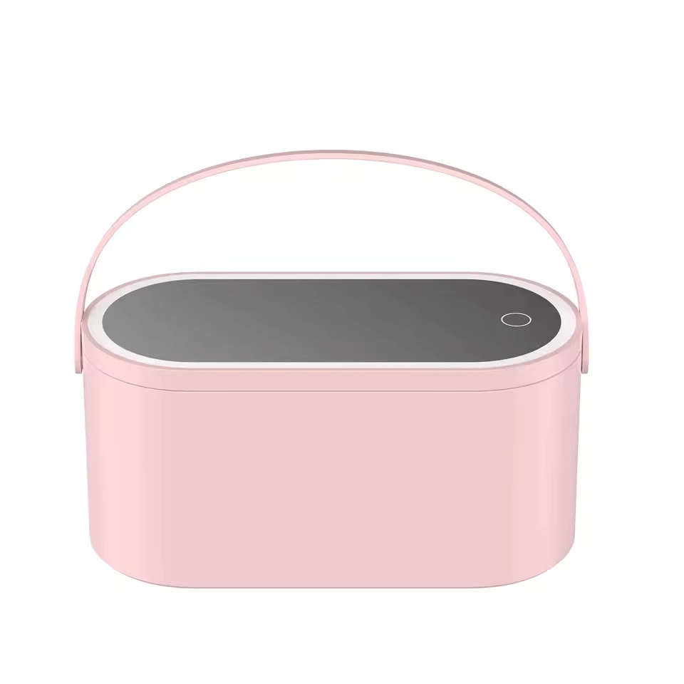 Organizador de maquillaje con espejo LED