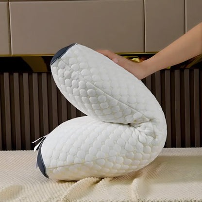 Almohada de punto ergonómica 3D