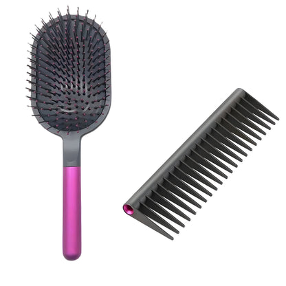 Kit de cepillo y peine desenredante